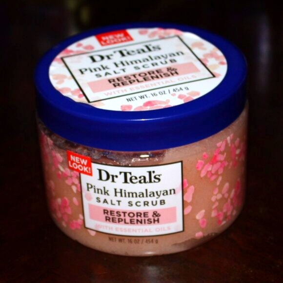 Dr Teal’s Pink Himalayan Salt Scrub - 16oz | Brand New! - Picture 2 of 3